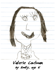 Drawing of Valerie Coulman